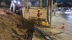 הנזק של הקבלנים לחשמל, צילום: חברת החשמל